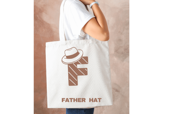 Father Hat Font PNG with transparent background - Preview 4