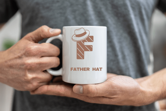 Father Hat Font PNG with transparent background - Preview 5