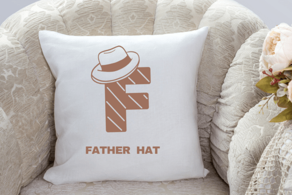 Father Hat Font PNG with transparent background - Preview 6