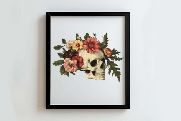 Flower Skull