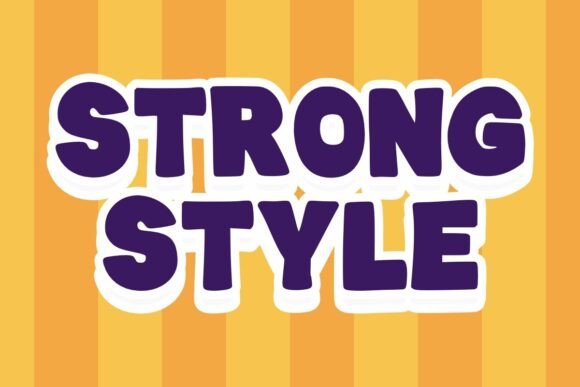 Golden Street Font - Preview 1