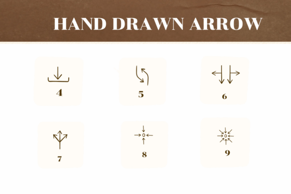 Hand Drawn Arrow Font - Preview 3
