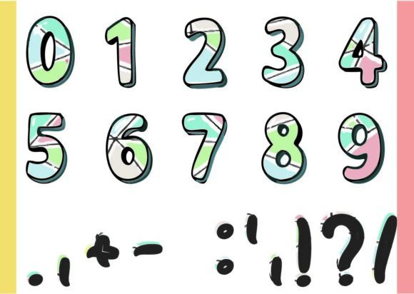 Lena Font PNG with transparent background - Preview 2