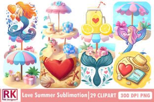 Love Summer Sublimation Bundle Graphic by Rk Designer · Creative Fabrica