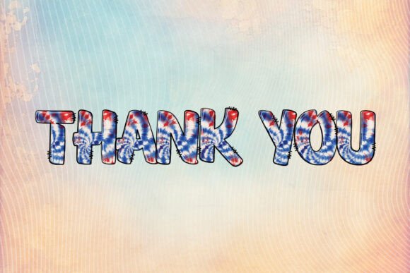Patriotic Us Font PNG with transparent background - Preview 2
