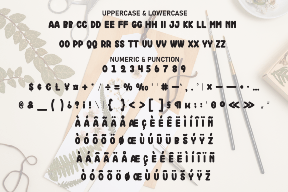 Simple Bookmark Font font preview - 6