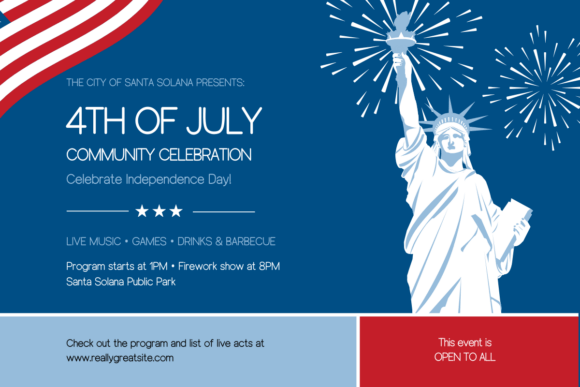 4th of July Font - Preview 6