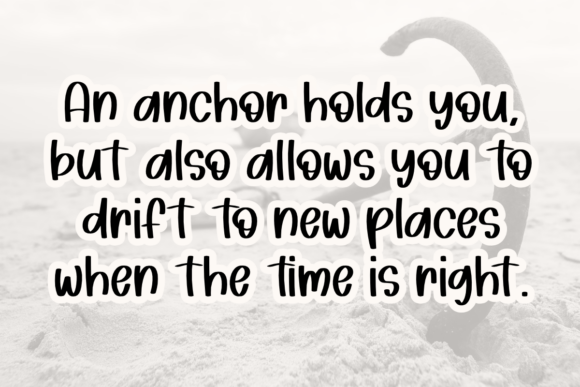 Anchor Font - Preview 2