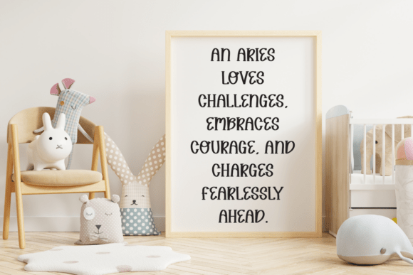 Aries Font - Preview 4