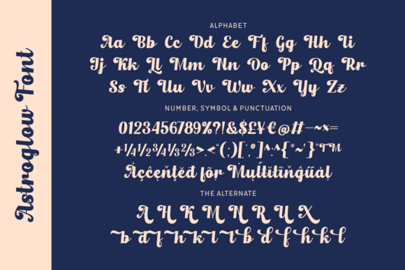 Astroglow Font - Preview 3