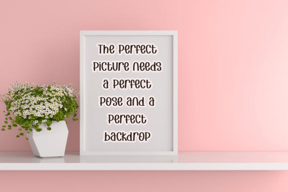 Backdrop Font - Preview 3