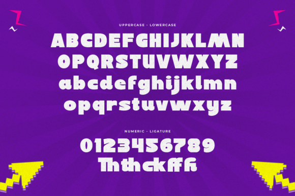 Baffein Font PNG with transparent background - Preview 1