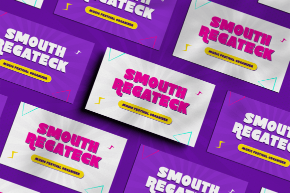 Baffein Font PNG with transparent background - Preview 4