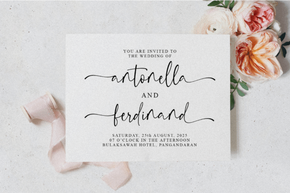 Belathine Font - Preview 5