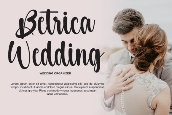 Belove Husband Font - Preview 1