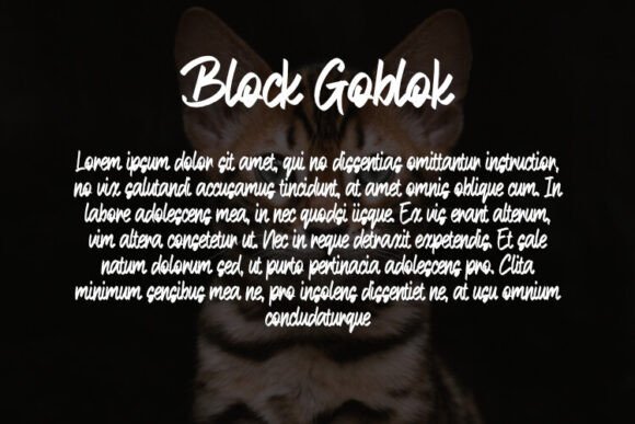 Block Goblok Font - Preview 2