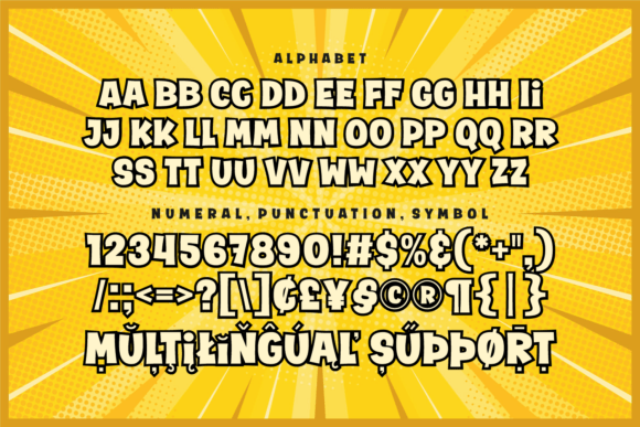 Comic Honey Font - Preview 4