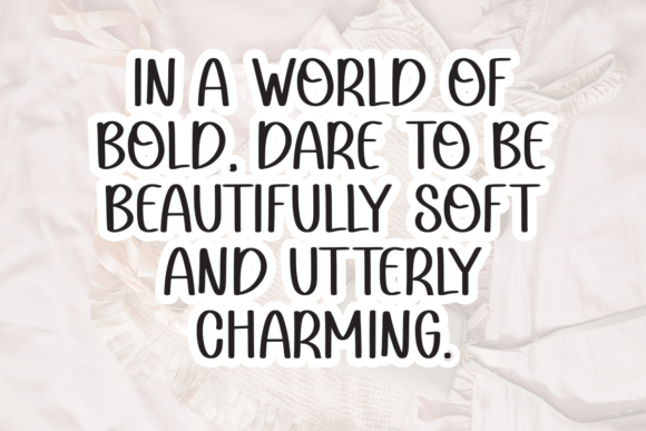 Coquette Font - Preview 2