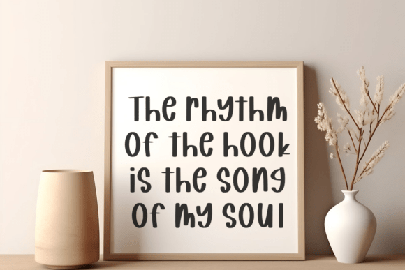 Crochet Font - Preview 4