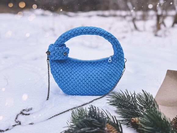 Crochet Pattern Hobo Handbag PDF and Video - free crochet bag pattern