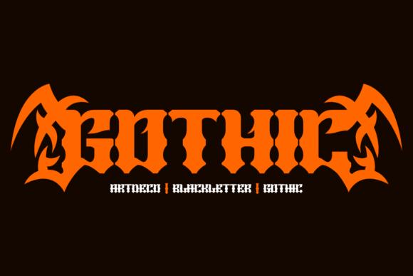 Dark Gewor Font - Preview 2