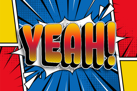 Gifted Comics Font - Preview 1