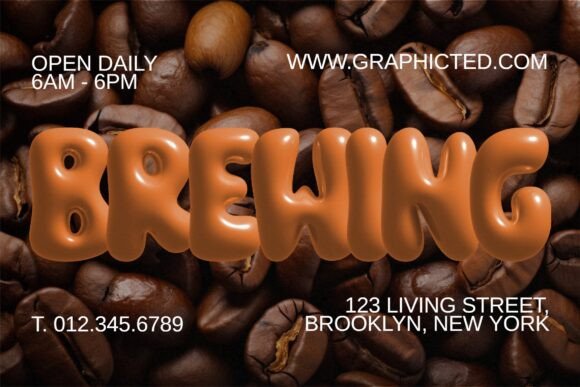 Golden Donut Font - Preview 5