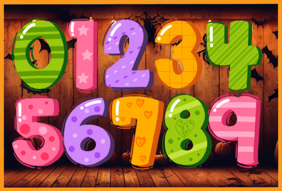 Halloween Boo Font PNG with transparent background - Preview 2