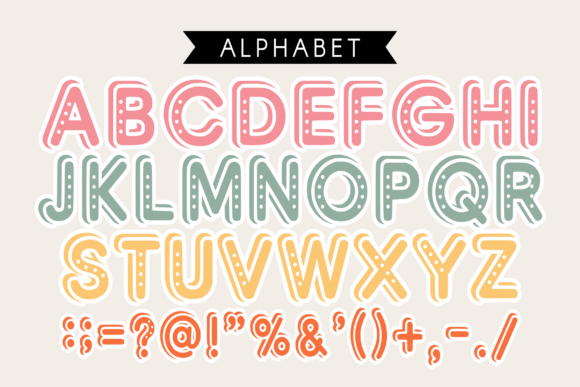 Kids Birthday Font - Preview 2