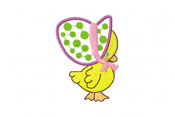 Little Duck Embroidery Design