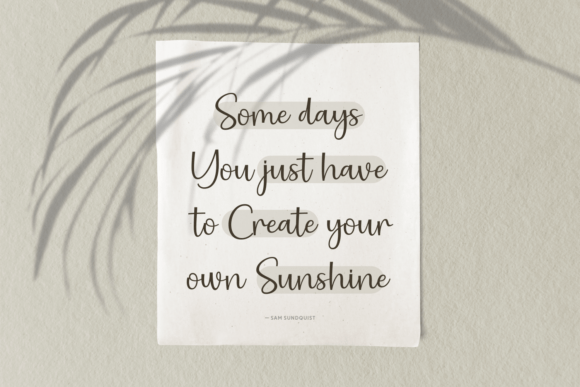 Magelia Font PNG with transparent background - Preview 1