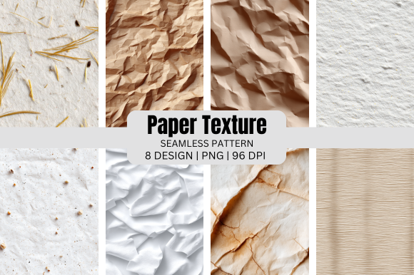 PaPer Texture Seamless Patterns Graphic by GOOBOAT · Creative Fabrica