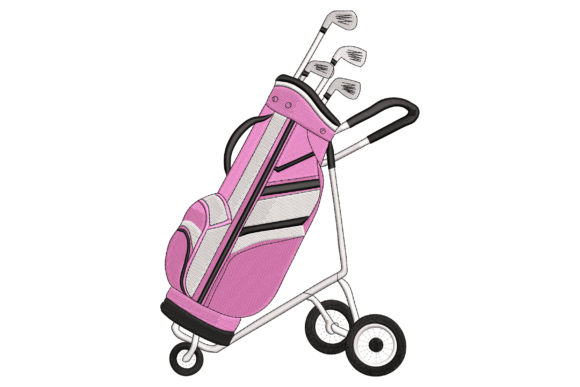 Pink Golf Bag