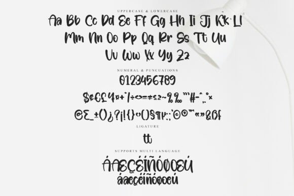 Saturday Romantic Font PNG with transparent background - Preview 5
