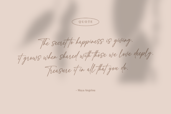 Sending Hopes Font font preview - 5