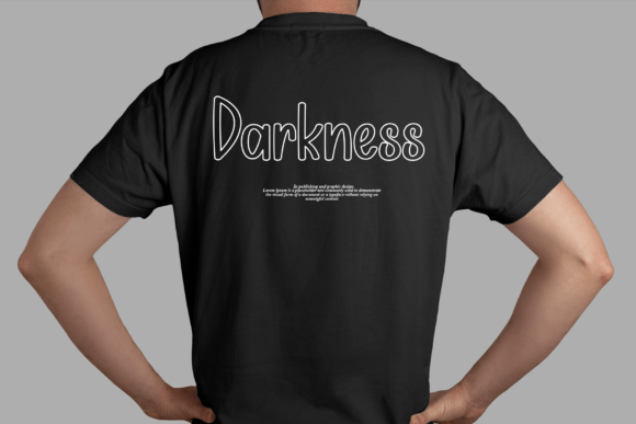 Simple Midnight Font PNG with transparent background - Preview 1