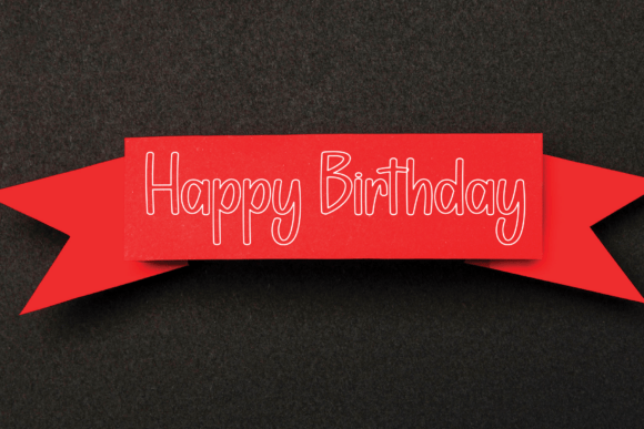 Simple Midnight Font PNG with transparent background - Preview 3