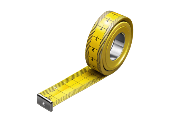 3D Tape Measure Png Graphic Illustrations By stockmarket