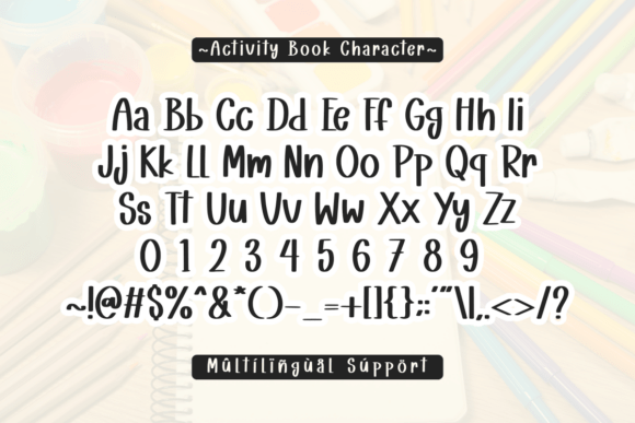 Acrivity Book Font - Preview 1