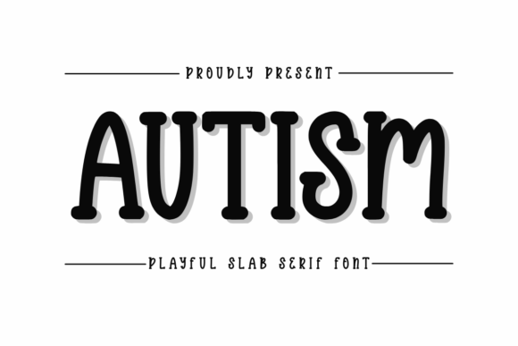 Autism Slab Serif Font By CraftedType Studio
