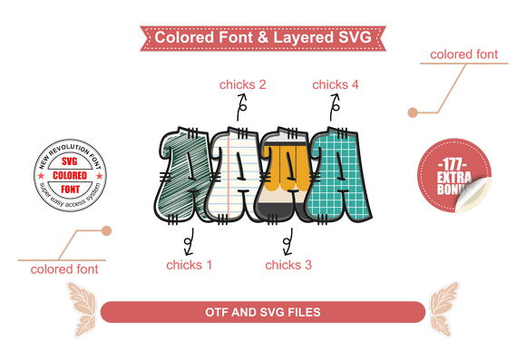 Back to School Font - Preview 1