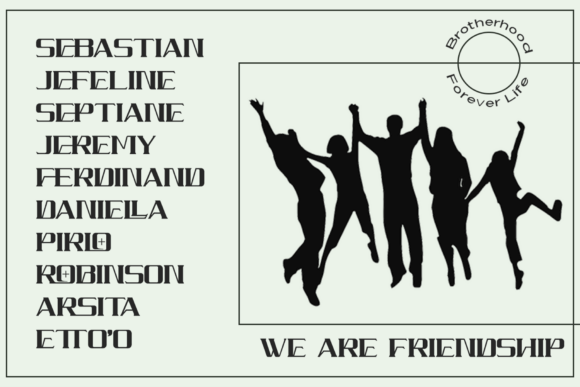 Beillone Font PNG with transparent background - Preview 6