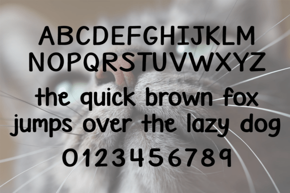 Biggest Cat Ever Font - Preview 1