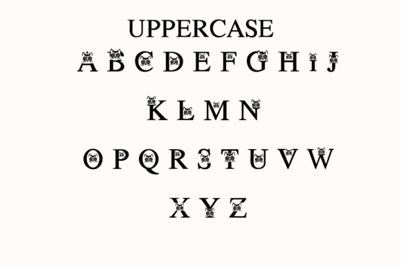 Cat Summer Font - Preview 1