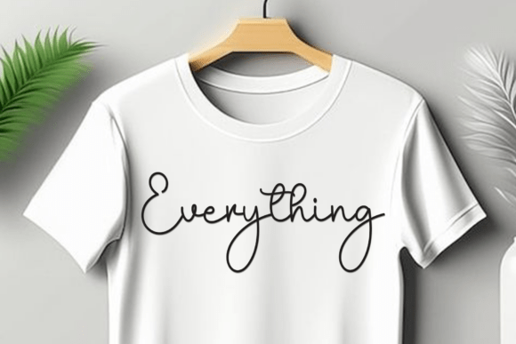 Designer Magnolia Font - Preview 2