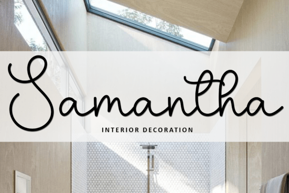 Designer Magnolia Font - Preview 3