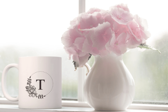 Floral Grace Monogram Font - Preview 5