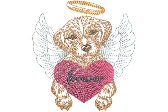 Forever Angel Dog