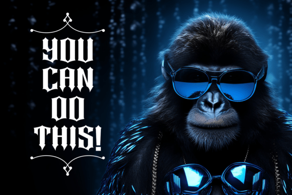 Gorilla Monster Font - Preview 4