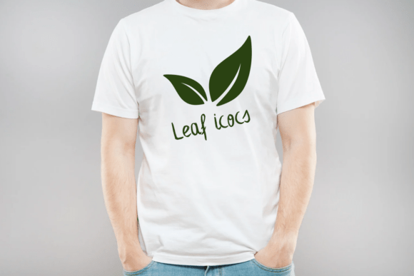 Leaf Icon Font PNG with transparent background - Preview 4
